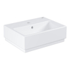 GROHE Cube keramiek fontein 45x35cm Met kraangat Pureguard wit SW205854