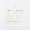 SAMPLE The Mosaic Factory Amsterdam mozaïektegel 2x2x0.4cm voor wand en vloer voor binnen en buiten vierkant Glas Wit Mix SW861864