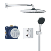 GROHE QuickFix Precision Thermostat Perfect inbouw douchesysteem met Vitalio Comfort 250 hoofddouche chroom SW1120187