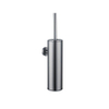 FugaFlow Efficiente Acces toiletborstelhouder - gesloten model - wand - rond - gunmetal - SW1197962