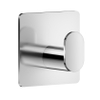 Smedbo Beslagboden Cube Handdoekhouder - 4.8x4.8x3cm - zelfklevend - RVS Chroom SW976069