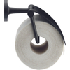 Duravit Starck T Toiletrolhouder - met klep - zwart mat SW297081