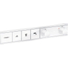 Hansgrohe RainSelect afbouwdeel voor inbouw douchekraan thermostatisch voor 3 functies 52.7x90cm mat wit SW297614