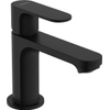 Hansgrohe Rebris S 1-gats wastafelkraan 80 coolstart m. waste ecosmart+ 4 l/min mat zwart SW796559