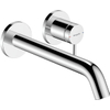 Hansgrohe Tecturis S Wastafelkraan Inbouw - mengkraan - rond - eengreeps - 22.5cm uitloop - chroom SW918651