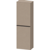 Duravit D-Neo halfhoge kast 40x24x132cm Linksdraaiend Linnen Mat SW640571