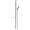 Hansgrohe Unica`E glijstang m. Isiflex`B doucheslang 160cm en casetta`E zeepschaal 90cm wit/chroom SW157212