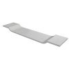 Crosstone by Arcqua Solid Surface badbrug 90x20cm mat wit SW486538