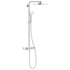 GROHE Euphoria smartcontrol Regendoucheset Opbouw- hoofddouche 31cm - handdouche rond - moon white SW209455