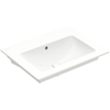 Villeroy & Boch Venticello wastafel zonder kraangat 65x50cm met overloop wit 1025148