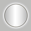 Best Design Moya Venetië spiegel 100cm met led-verlichting rond Gunmetal SW720540