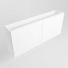 Mondiaz FOWY fonteinonderkast - 120x22x50cm - 2 deuren - push to open - softclose - Talc SW1016935