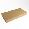 Mondiaz TOP 51 Vrijhangend Topblad - 100x51x12cm - geschikt voor waskom - Solid surface - Oro SW1023455