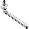 Hansgrohe Metris draaibare uitloop t.b.v. douchekraan 30cm chroom SW94956