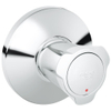 GROHE Costa L afbouwset voor inbouwstopkraan warm chroom 0440122