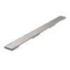 Brauer Douchegootrooster - 80x6cm - geborsteld RVS SW771680