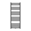 Adema Basic radiator 60x160cm recht middenaansluiting mat zwart SW732921