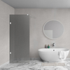 Aqua Vista Losse Glasplaat Galatina side panel 80x200cm Smoked SW1186354