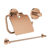 GROHE Essentials accessoireset 3-delig met handdoekhouder, handdoekhaak en toiletrolhouder met klep warm sunset SW529093