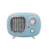 Eurom B-4 PTC 1500 Ventilatorkachel Retro Design 1500watt 14.5x28.1x21.8cm Blauw SW486868