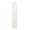 Plieger Cavallino Retto designradiator verticaal enkel middenaansluiting 2000x450mm 999W pergamon (RAL9001) 7255307