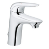GROHE Eurostyle New waterbesparendes wastafelkraan M size met ketting met gesloten greep chroom SW60361