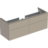 Geberit Xeno2 wastafelonderkast 4 laden 137,4cm greige SW417622