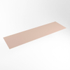 Mondiaz TOP 51 Topblad - 180x51x0.9cm - geschikt voor afdekplaat - Solid surface - Rosee SW1017197
