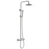 Wiesbaden 304 RVS douche-opbouwset met thermostatische kraan SW95534