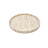 Wellmark Round Travertine tray schaal 27cm Rond Beige SW798063