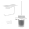 Hansgrohe Addstoris toiletaccessoireset - driedelig - Wit mat SW1079987