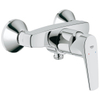GROHE Bau Flow douchekraan met koppelingen zonder omstel chroom SW296668