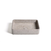 Ideavit Gaia Waskom 50x32.5x12cm Beton rechthoek Light Grey SW568404