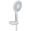 GROHE Power en Soul badset met handdouche 130mm met 4 standen met verstelb. wandh. chroom 0442324