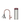 Quooker flex kokendwaterkraan - draaibare & uittrekbare uitloop - PRO3 reservoir - Warm / kokend water - rosé koper SW968451