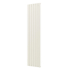 Plieger Cavallino Retto designradiator verticaal enkel middenaansluiting 2000x450mm 999W wit structuur 7255305