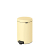 Brabantia NewIcon Pedaalemmer - 20 liter - kunststof binnenemmer - mellow yellow SW1117471