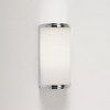 Astro Monza Classic wandlamp 250 exclusief E27 CFL chroom 12.5x8.9x19cm IP44 staal A SW75646