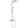 Hansgrohe Crometta E 240 1jet showerpipe met thermostaat chroom SW73205