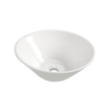 Wiesbaden Circle waskom rond 42 x 15 cm keramiek glans wit SW95722