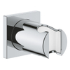 GROHE Rainshower Handdouchehouder - niet verstelbaar - vierkante rozet - chroom 0430173