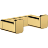 Hansgrohe Addstoris handdoekhaak dubbel polished gold optic SW651143