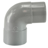 Nicolle/ Jimten/ Redi Afvoerbocht mof 32 mm x spie 32 mm 90 graden PVC SW544815