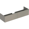 Geberit Xeno2 wastafelonderbouwkast met 2 laden 159.5x35x47.3cm greige SW417223