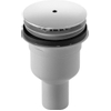 Duravit douchebakafvoer verticaal voor douchebak met gat 90mm chroom 0313510