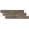 Kerabo Forest wand- en vloertegel - 7.5x30cm - 9mm - Rechthoek - gerectificeerd - Houtlook - Nogal mat SW545389