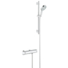 GROHE Grohtherm 2000 douchekraan thermostatisch met glijstang 60cm en cosmopolitan handdouche massage chroom 0102548