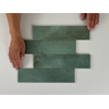 Cifre Ceramica Green wandtegel - 7.5x30cm - 8.6mm - groen SW890835