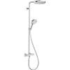 Hansgrohe Raindance Select Regendoucheset - thermostaat - hoofddouche 24cm - chroom SW204694