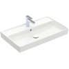 Villeroy & Boch Collaro meubelwastafel 80x47cm met overloop 1 kraangat ceramic+ wit SW358314